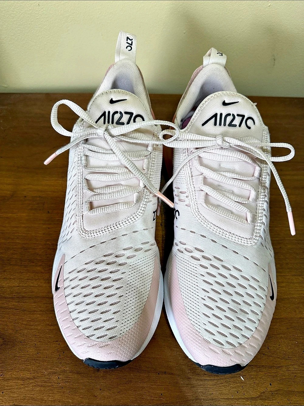 Nike Air Max 270 Women's Sneakers Pink & White US 10